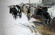 Joaquin Sorolla, Bull Project